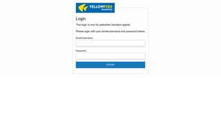 
                            1. Login - YellowFish Backoffice - Yellowfish Transfers - Yellowfish Transfers Portal