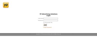 Login .::. YP Advertising Solutions