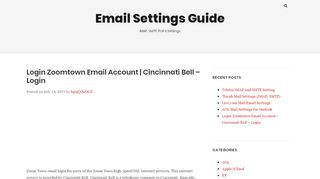 
                            4. Login Zoomtown Email Account | Cincinnati Bell - Login ... - Broadband Zoomtown Portal