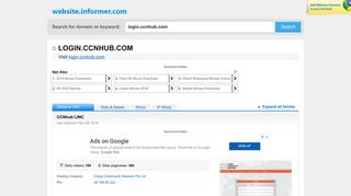 
                            7. login.ccnhub.com at WI. CCNhub LINC - Website Informer - Ccnhub Login