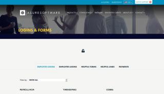 
                            6. Logins Page - Asure Software - Savers Hr Portal
