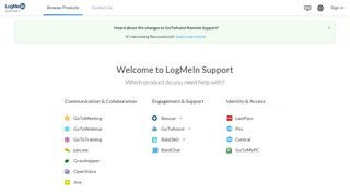 LogMeIn Support