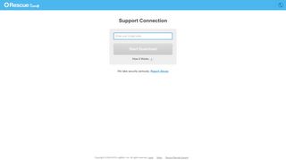 
LogMeIn123.com – Start Support Connection - LogMeIn Rescue  
