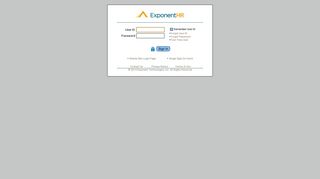 
                            5. Logon - ExponentHR - Payroll Experts Employee Portal