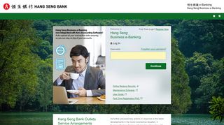 
                            3. Logon to e-Banking - Hang Seng Business e-Banking - Hang Seng Bank E Banking Portal