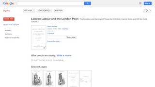 
                            7. London Labour and the London Poor: The Condition and ...