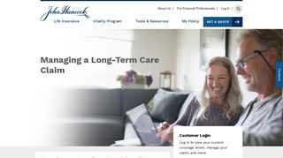 
                            1. Long-Term Care Claim - John Hancock Life Insurance - Jhltc Portal
