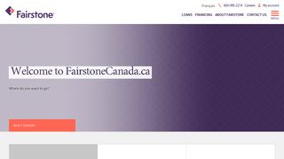
                            3. Looking for CitiFinancial? Select Country - Fairstone.ca - Citifinancial Ca Portal
