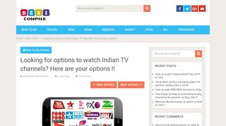 
                            7. Looking for options to watch Indian TV channels? Here are your - Indiahometv Login