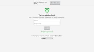 
                            4. Lookout Mobile Security - Sprint Lookout Portal