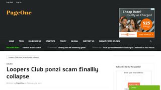 
                            8. Loopers Club ponzi scam finallly collapse | - PageOne.ng - Loopers Club Portal