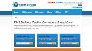 
                            3. Los Angeles County Department of Health Services (DHS) - Dhs Hospital Portal