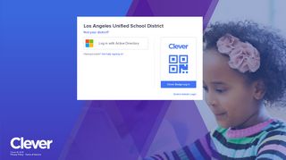 
                            3. Los Angeles Unified School District - Clever | Log in - Achieve3000 Clever Portal