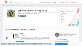 
                            7. LotPro Alternatives & Competitors | G2 - Lotpro Portal