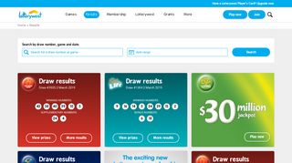 
                            5. Lotto Results | WA Lotto Numbers | Lotterywest - Lotterywest Online Portal