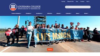 
                            2. Louisiana College: Home - Louisiana College Portal