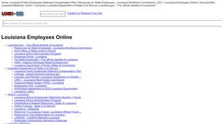 
                            8. Louisiana Employees Online - Duck DNS - Leo Louisiana State Employees Portal