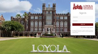 
                            5. Loyola University New Orleans - Loyno Lora Portal