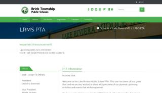 
                            6. LRMS PTA - Brick - Brick Schools - Lrms Parent Portal