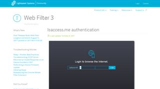 
                            2. lsaccess.me authentication - Lightspeed Systems Community ... - Lsaccess Me Login
