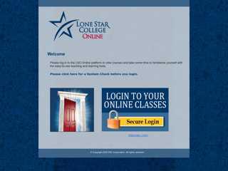LSCS Portal Page - Lone Star College System
