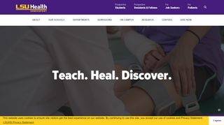 
                            5. LSU Health Shreveport - Teach. Heal. Discover. - Lsuhsc Edu Email Portal