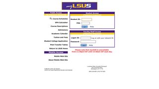 
                            2. LSUS Student Online System - LSUS Mobile - Mylsus Login