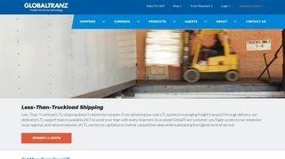 
                            7. LTL Shipping | Less-Than-Truckload Shipping | GlobalTranz - Globaltranz Portal