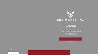 
                            5. Lubbock - Premier High Schools - Agilix Buzz Student Login Premier High School