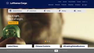 
Lufthansa Cargo: Your expert for air freight  
