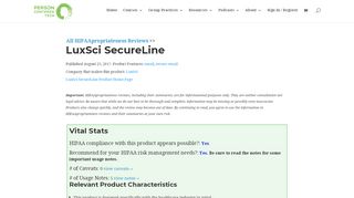 
                            7. LuxSci SecureLine - Person Centered Tech - Luxsci Webmail Portal