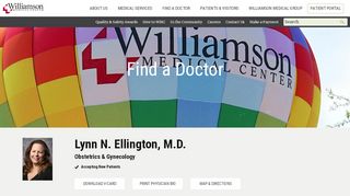 
                            8. Lynn N. Ellington - Williamson Medical Center - Womens Group Of Franklin Patient Portal