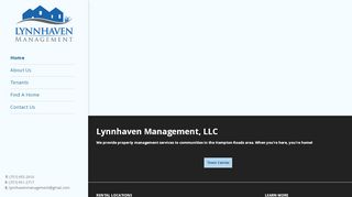 Lynnhaven Management | Norfolk, Virginia Beach, Chesapeake ... - Lynnhaven Management Tenant Portal