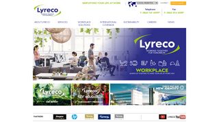 
                            6. LYRECO - Homepage - Lyreco Uk Portal