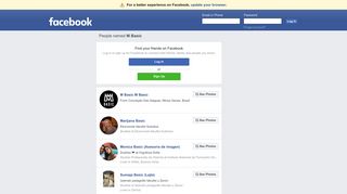 
                            7. M Basic Profiles | Facebook - Mbasic Facebook Com Login Identify