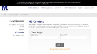 
                            1. M3 Connect | M3 Insurance - M3 Connect Login Portal