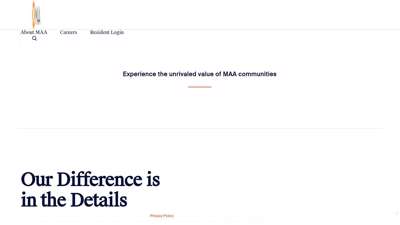 maac.com - MAA - Apartment Communities in the Southeast ...