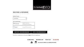 
                            6. MAC Pro Application - Mac Pro Membership Portal