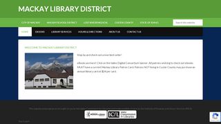 
                            6. Mackay Library District - Mackay Regional Library Portal