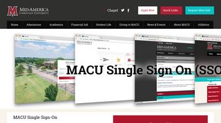 
                            4. MACU Single Sign On - MACU.edu - Macu Portal