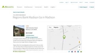 
                            8. Madison - Madison Ga | Regions Bank - Bank Of Madison Ga Portal