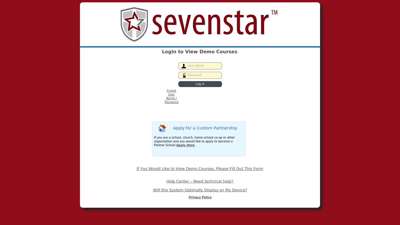 
                            9. Maestro :: Login - Sevenstar