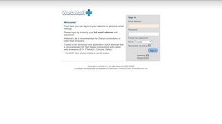 MagicMail Mail Server: Landing Page - Bluemarble Net Webmail Login