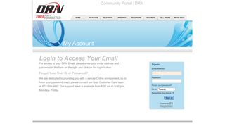
                            4. MagicMail Mail Server: Landing Page - Drn Home Portal