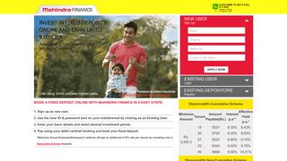 
                            1. Mahindra Finance - Mahindra Finance Fd Portal