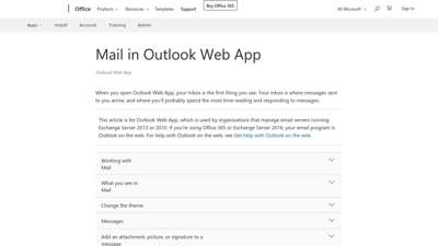 
                            8. Mail in Outlook Web App - support.office.com