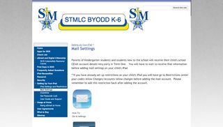 
                            9. Mail Settings - STM BYODD Main - Google Sites - Mail Sydstu Catholic Edu Au Portal