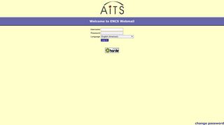 
                            1. Mail :: Welcome to ENCS Webmail - Encs Concordia Portal