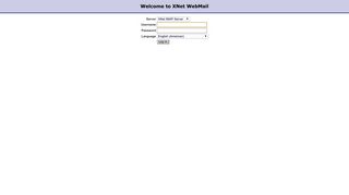 
                            4. Mail :: Welcome to XNet WebMail - Xnet Portal