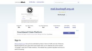 
                            3. Mail.bucksgfl.org.uk website. Sign In. - Www Bucksgfl Org Uk Login